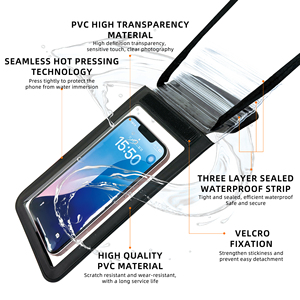 Accessoire pour téléphone portable, modèle privé, étui <span class=keywords><strong>étanche</strong></span> IPX8 transparent pour tous les smartphones - Product Image 6