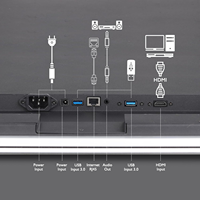 Téléviseur intelligent de luxe AI avec miroir magique Android WiFi pour salon, hôtel, miroir TV décoratif étanche