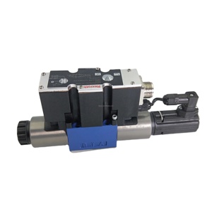 Vanne Servo ZHENYUAN 4WREE 6 <span class=keywords><strong>10</strong></span> 4WREE <span class=keywords><strong>10</strong></span> <span class=keywords><strong>W50</strong></span>- 4WREE <span class=keywords><strong>10</strong></span> W75- 4WREE <span class=keywords><strong>10</strong></span> E1-75-2X/G24K31/A1V Vanne Proportionnelle Hydraulique - Product Image 1