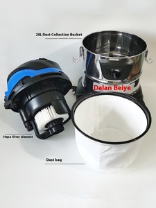 Personalizzabile supporto OEM 6 pollici elettrico smerigliatrice a secco macchina per <span class=keywords><strong>carta</strong></span> <span class=keywords><strong>vetrata</strong></span> pulitore per aspirapolvere Set secchio polvere sistema privo di polvere - Product Image 3