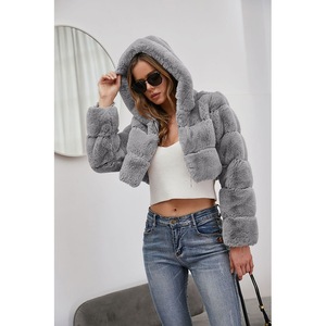 Nouveau <span class=keywords><strong>Manteau</strong></span> <span class=keywords><strong>Court</strong></span> en Fausse Fourrure à Manches Longues avec Fermeture Éclair, Style Anglais, Coupe Slim, <span class=keywords><strong>Kaki</strong></span>, pour Femme Enceinte, Tendance Européenne et Américaine - Product Image 4