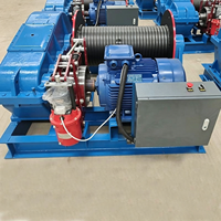 Treuil électrique de levage de grande capacité de haute qualité 5T 10T 30T 50T, treuil électrique à câble robuste pour la construction