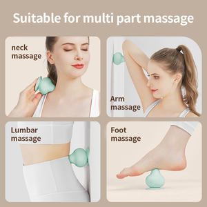 Hochwertiger Indoor-Sport-Silikon-<span class=keywords><strong>Massage</strong></span> ball Effektives Muskel-<span class=keywords><strong>Release</strong></span>-Back-Übungs werkzeug für Fußbein-Nacken-Körper-Taille - Product Image 4