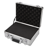Nouveau design personnalisé étui de transport d'huiles essentielles en aluminium avec insert en mousse supporté par OEM