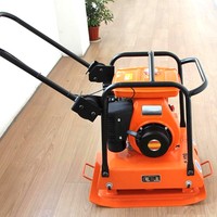 Compacteur de sol hydraulique à plaque vibrante, essence/électrique/diesel, mini compacteur manuel portable pour la vente