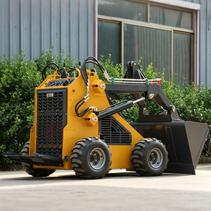 Envío Gratis, Minicargadora Diesel de 20HP/26HP, Tipo con Ruedas, Certificación CE, Cargadora Compacta para Europa y América del Norte - Product Image 5