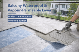 Membrane Étanche et Écologique pour Piscine et Sous-sol, Idéale pour l'Étanchéité des Enveloppes de Bâtiments (Maison Passive) - Product Image 4