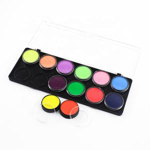 Super March Promotion Kit de pintura facial y corporal de 12 Colores de alta calidad <span class=keywords><strong>para</strong></span> niños a base de agua y lavable <span class=keywords><strong>para</strong></span> <span class=keywords><strong>Halloween</strong></span> - Product Image 4