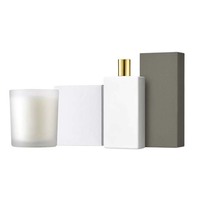 Bougies parfumées Black Candy de haute qualité de marque privée de luxe pour diffuseur de roseaux coffret cadeau sans cruauté pour les vacances Ramadan pour