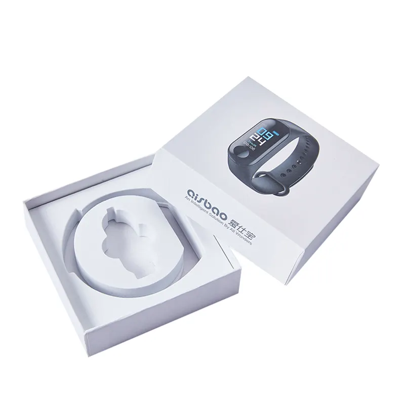 Producto electrónico Digital portátil personalizado de lujo, pulsera inteligente, Auriculares Bluetooth de lujo, caja de regalo