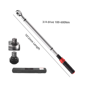 Llave de Trinquete de Gran Capacidad de Torque Ajustable de 200-1000 Nm con Accionamiento de 3/4 Pulgadas, Uso Bidireccional, 20.4 kg-m-102 kg-m - Product Image 5