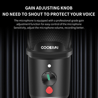 Microphone à condensateur professionnel de haute qualité vendu comme des petits pains équipement de studio d'enregistrement pour la diffusion en direct microphone de jeu