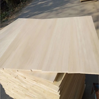 Panneaux massifs en bois de Paulownia à chants collés, prêts pour le transport, approvisionnement toute l'année, départ usine, pour la fabrication de meubles à l'exportation