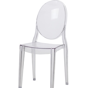 Crystal Clear wedding Modern Hotel transparent chair Resin Outdoor Acrylic Ghost Chairs for Event