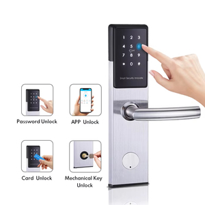 Application sans clé wi-fi, serrure de porte numérique, <span class=keywords><strong>code</strong></span> de mot de passe, serrure de porte électronique intelligente - Product Image 1