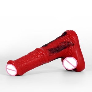 YOCY131 Dildo de Caballo, Pene Animal Enorme de 10 Pulgadas de Largo, Dildos Realistas de Silicona, Masturbador para Hombres, Juguetes Sexuales con Textura para Mujeres - Product Image 4