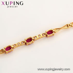 <span class=keywords><strong>Xuping</strong></span>-pulseras de <span class=keywords><strong>oro</strong></span> de piedras, pulsera de piedras, venta al por mayor, 77112 - Product Image 5
