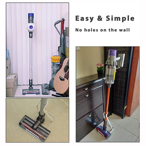 Jh-mech – Support de stockage en acier, organisateur pour <span class=keywords><strong>balai</strong></span> électrique à main, Support universel pour <span class=keywords><strong>aspirateur</strong></span> blanc - Product Image 5