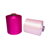 Fil 100% polyester fabricant chinois fil ddb texturé polyester dty 150/48 sd nim