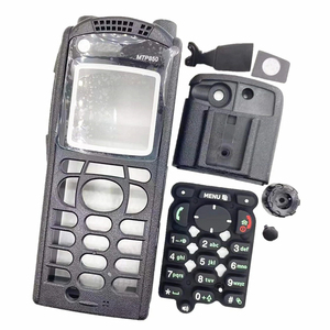 Coque avant pour talkie-walkie MTP850 MTP850S avec clip arrière, cache anti-poussière et bouton de remplacement – Kit de coque radio - Product Image 1