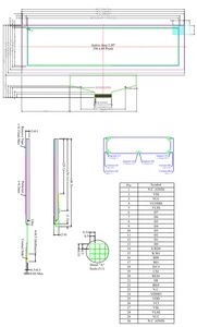 <span class=keywords><strong>5.5</strong></span> "<span class=keywords><strong>5.5</strong></span> <span class=keywords><strong>inch</strong></span> 256x64 Độ phân giải 30pin song song/Màn hình giao diện SPI 4 dây Màn hình <span class=keywords><strong>OLED</strong></span> nhỏ - Product Image 5