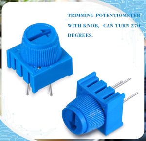 3386mp-103 10K ohm <span class=keywords><strong>3386</strong></span> tông đơ chiết áp với núm - Product Image 5