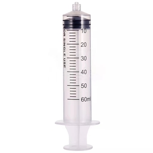 60ml ống tiêm CE ISO 510 ống tiêm dùng một lần 60ml ống tiêm mà không cần kim - Product Image 1