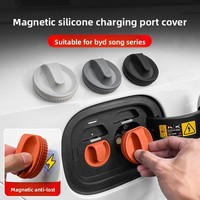 Couvercle de protection du port de charge pour BYD Song L/Plus Dmi, couvercle en caoutchouc anti-poussière intégré, étanche, accessoires de voiture
