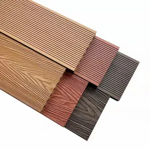 extruded plastic WPC 3D embossed Wood Plastic Composite Outdoor Wpc Composite Decking