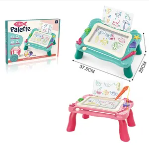 어린이 장난감 학습 테이블 장난감 지능형 플라스틱 다채로운 쓰기 보드
