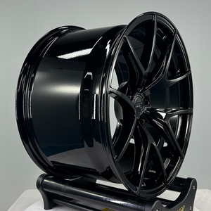 חם למכירה עיצוב חדש מזויף מבריק אלומיניום גלוס שחור פנים-במכונה 16 17 18 19 <span class=keywords><strong>20</strong></span> 21 22 23 24 אינץ 'סגסוגת מותאם אישית - Product Image 6