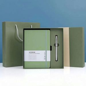 Promotion 2025 Fashion Notebook Box Gift Set With Pen High-End Business Office <b>Notepad</b> Enterprise <b>A5</b> Business Notebook Gift - Product Image 4