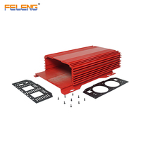 Caja de Aluminio Extruido de Guangdong para Riel DIN, Carcasa de Montaje en Pared IP67