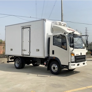 Camion <span class=keywords><strong>frigorifique</strong></span> HOWO 4x2 5T diesel <span class=keywords><strong>neuf</strong></span> pour le transport de fruits frais, viande, fruits de mer, crème glacée, <span class=keywords><strong>camionnette</strong></span> <span class=keywords><strong>frigorifique</strong></span> - Product Image 2
