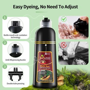 Professional Semi-Permanent Herbal <strong>Hair</strong> <strong>Dye</strong> Shampoo <strong>for</strong> Women &amp; <strong>Men</strong> with Instant Coloring and Long-Lasting Color - Product Image 4
