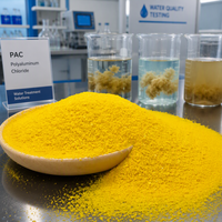 Cloruro de Polialuminio PAC a Bajo Precio, Producto Químico para el Tratamiento de Aguas Residuales para la Industria Papelera