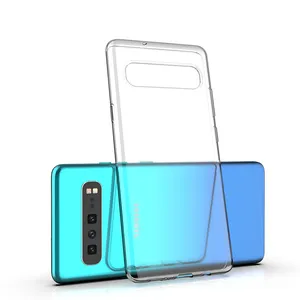 Clear For Sansung Galaxy S10 5G Case、Ultra Thin Anti-Scratch Flexible Soft TPU Bumper Back Cover Phone Case For Samsung S10 5G