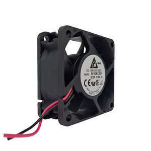 Ventilateurs à flux axial Delta AFB0612DH-A 9000 tr/min 60*60*25.4mm roulement à billes 12V DC 1.1A autonome 50.4CFM lame en plastique ODM pour ferme - Product Image 1