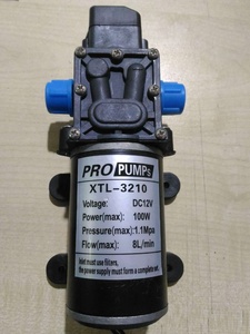 Pompe à diaphragme électrique haute pression compacte 12V 24V 3L 4L 5L 6L - Product Image 4