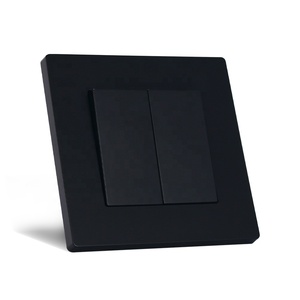 Precio al por mayor de fábrica Interruptor de <span class=keywords><strong>2</strong></span> vías de 1 banda con panel de PC de plástico ignífugo Botón pulsador Interruptor de alimentación de <span class=keywords><strong>2</strong></span> polos Hogar - Product Image 2