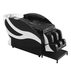 Free Sample Head Spa Massage Water Circulation Shampoo Backwash Salon Electric Massaging Bed Style