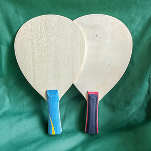 YoungJoy OEM Pera Entrenamiento Reclutamiento Anormalidad de fibra de carbono atípica Hoja de tenis de mesa de ping pong - Product Image 1