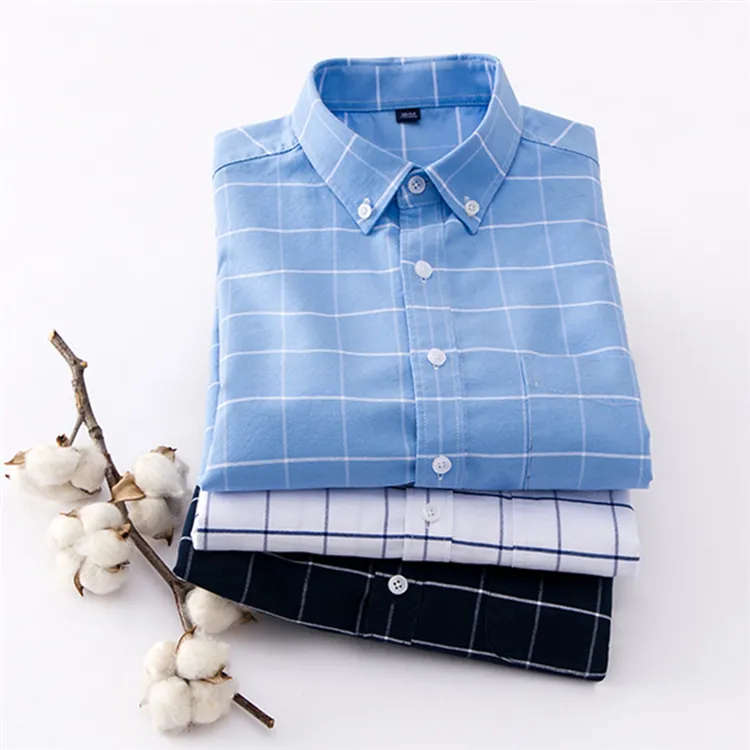 New Spring Mans Clothing Plaid Winter Clothes Mens T shirt Cloths for Men