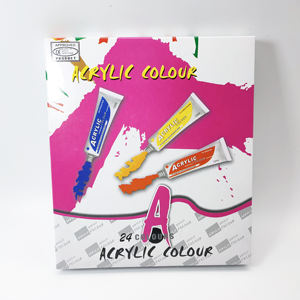 <span class=keywords><strong>Pintura</strong></span> acrílica de artista no tóxica de 24 colores al por mayor para <span class=keywords><strong>pintura</strong></span> en lienzo - Product Image 5