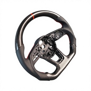 Volant sport à fond plat RS pour <span class=keywords><strong>Audi</strong></span> RS3 8Y RS4 RS5 B9.5 RS6 C8 <span class=keywords><strong>2021</strong></span>-2024 - Carbone forgé - Product Image 5