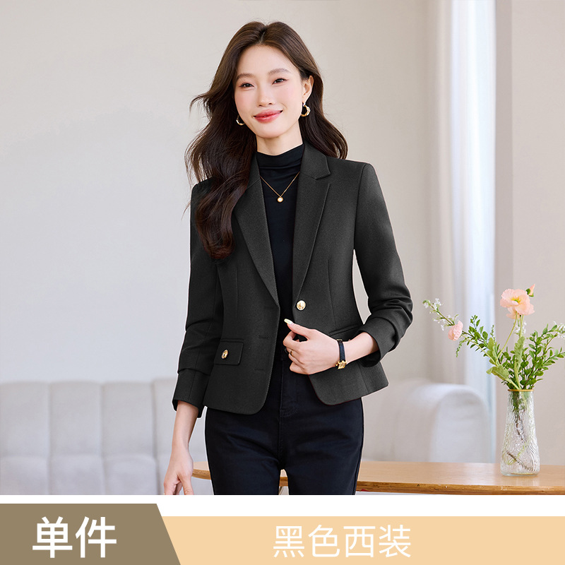 black suit