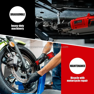 Аккумуляторный электрический гайковерт 18В, 3/8 дюйма, 80 Нм, для снятия винтов и гаек, с LED-подсветкой, электроинструмент для ремонта - Product Image 6