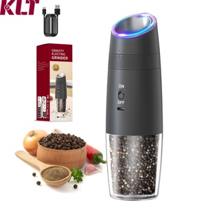 135ml Gravity External Adjustment Rechargeable <b>Pepper</b> Mill Plastic <b>Pepper</b> Mill <b>Grinder</b> Rechargeable <b>Pepper</b> <b>Grinder</b> - Product Image 1