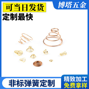 Ressorts de compression personnalisés Bota, forme convexe, pièces non standard, utilisations multiples, acier inoxydable, haute élasticité - Product Image 4