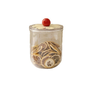 Coffee Bean Storage Jar With Lid Airtight Food Grade Glass Cylinder For Grains Cereals Moisture Proof Dustproof Large Capacity - Product Image 2